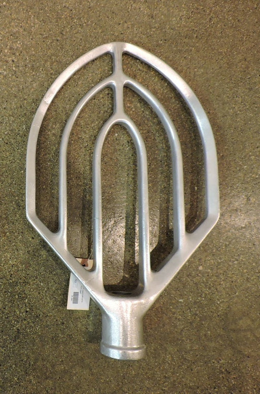 Used Aluminum Flat Beater Attachment For Hobart 30 Qt-cityfoodequipment.com