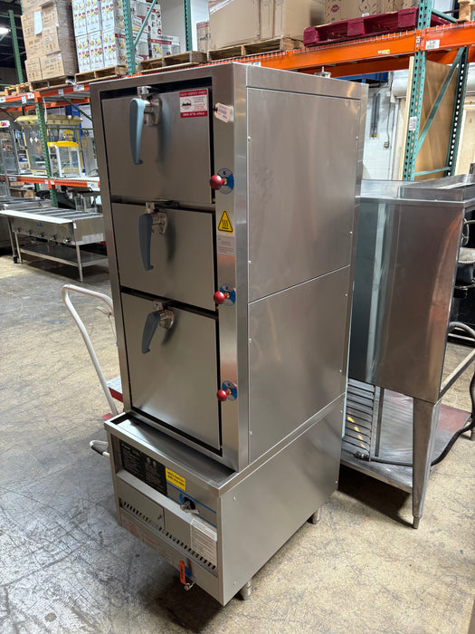 Dukers High-Speed Steamer Cabinet-cityfoodequipment.com