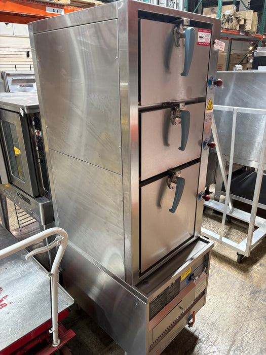Dukers High-Speed Steamer Cabinet-cityfoodequipment.com