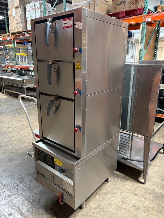 Dukers High-Speed Steamer Cabinet-cityfoodequipment.com
