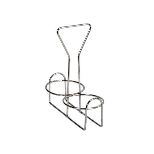 2 HOLES CONDIMENT JAR HOLDER LOT OF 12 (Ea)-cityfoodequipment.com