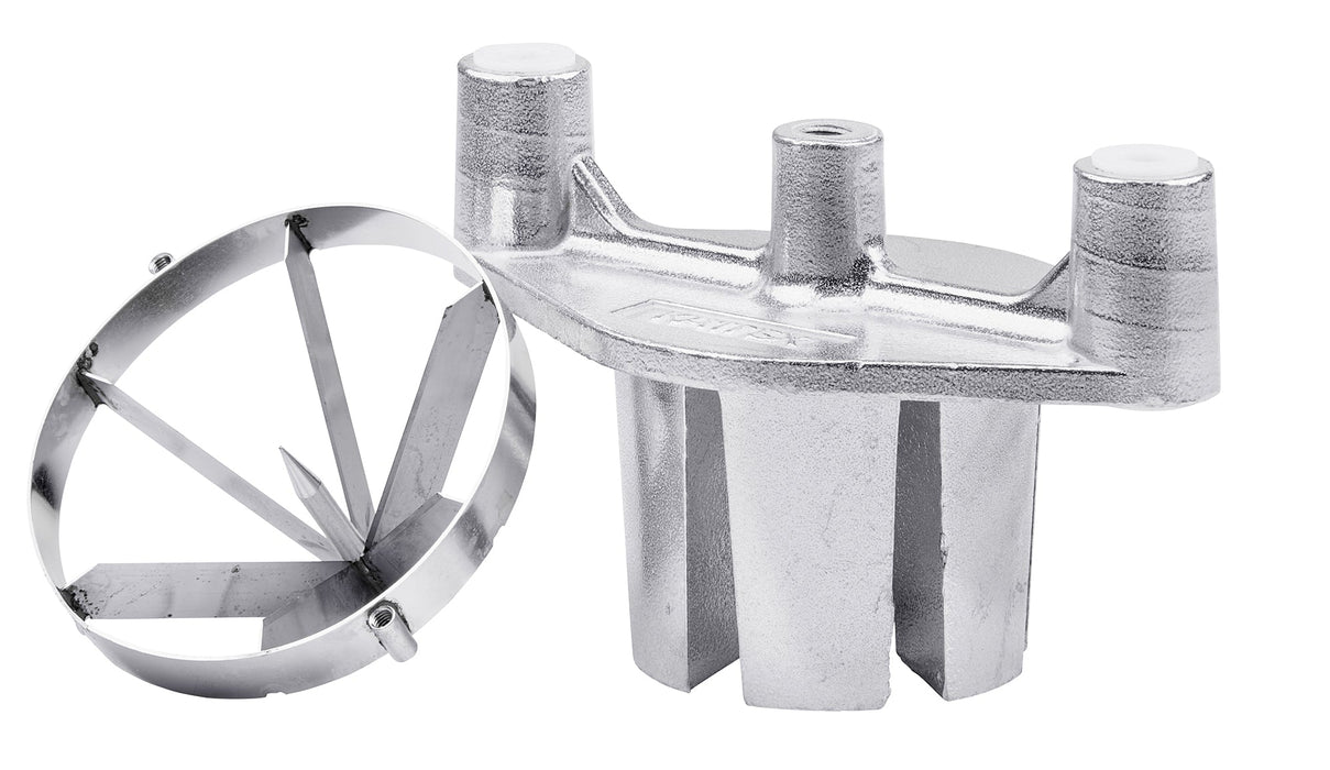 6-Section Wedger,Blade and 2 screws Replacement for FWS- Series (1 Set)-cityfoodequipment.com