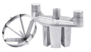 6-Section Wedger,Blade and 2 screws Replacement for FWS- Series (1 Set)-cityfoodequipment.com