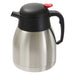 1.2L Carafe, Insulated, Push Button, S/S (8 Each)-cityfoodequipment.com