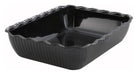 Deli Crock, 13" x 10" x 3", Black (12 Each)-cityfoodequipment.com