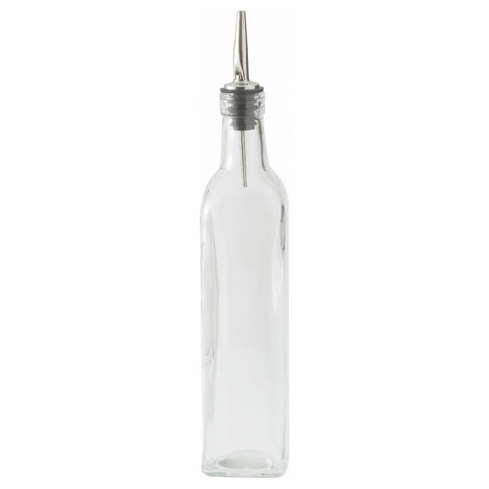 Oil/Vinegar Cruet w/Pourer, 16oz (12 Each)-cityfoodequipment.com