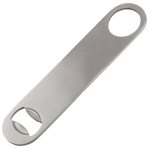 Flat Bottle Opener, No Coating, S/S (12 Each)-cityfoodequipment.com