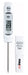 Digital Thermometer, 1-1/4" LCD, 3-1/8" Probe, White (12 Each)-cityfoodequipment.com