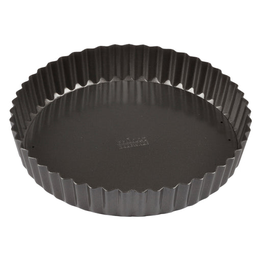 8" Quiche Pan, Non-stick, Carbon Steel (6 Each)-cityfoodequipment.com