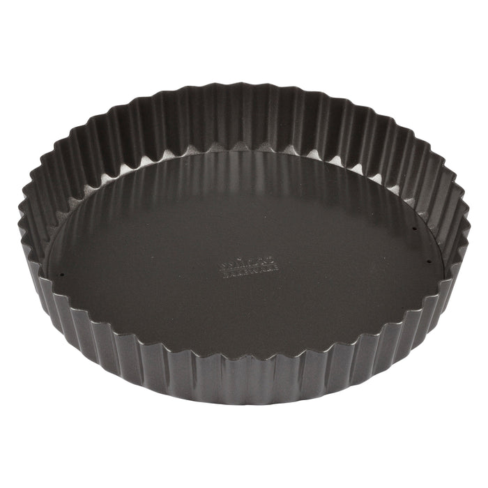 8" Quiche Pan, Non-stick, Carbon Steel (6 Each)-cityfoodequipment.com