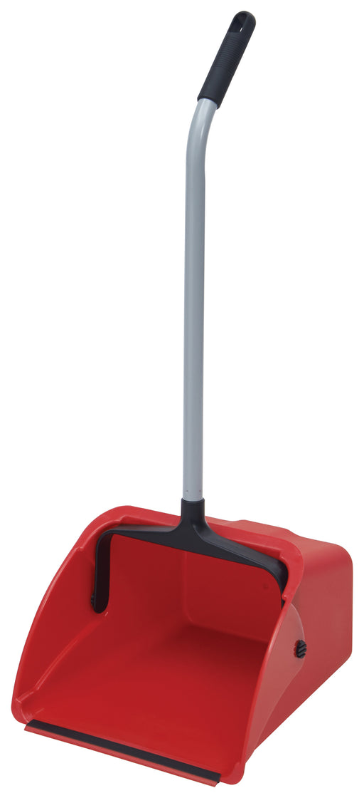 Jumbo Lobby Dust Pan, Red, 13-5/8" x 14" x 8-7/8"D (12 Set)-cityfoodequipment.com