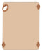 Cutting Board with Hook, 15" x 20" x 1/2", FULL COLOR Brown (6 Each)-cityfoodequipment.com