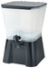 3gal Square Beverage Dispenser, Plastic (2 Each)-cityfoodequipment.com