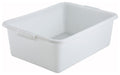7" Dish Box, Standard Weight, White (6 Each)-cityfoodequipment.com