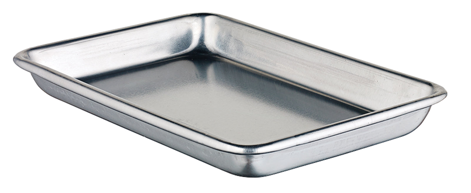 Sheet Pan, 1/8 Size, 6-1/2"x9-1/2", Open Bead, 16 Gauge, Aluminum, NSF (24 Each)-cityfoodequipment.com
