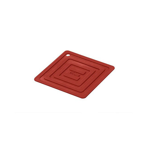 Lodge AS6S41 6 Inch Square Silicone Red Pot Holder (QTY-12)-cityfoodequipment.com