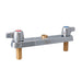 Workforce Standard Duty Faucet,Body Only W/Out Spout, 8" O.C. Deck Mount-cityfoodequipment.com