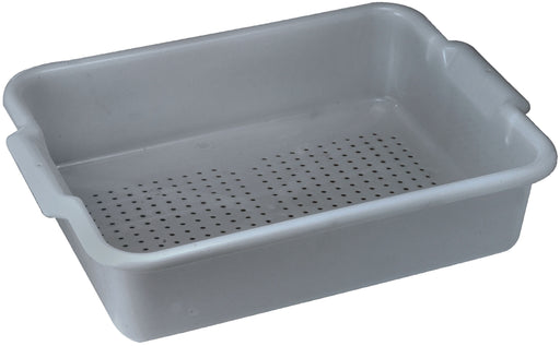 Bus Box, Perforated, Gray (6 Each)-cityfoodequipment.com