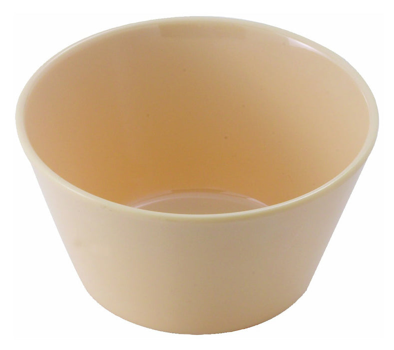 8oz Melamine Bouillon Cups, Tan (4 Dozen)-cityfoodequipment.com