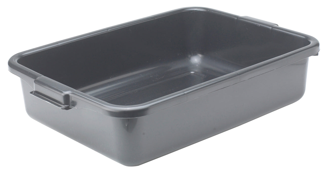 5" Dish Box, Standard Weight, Black (12 Each)-cityfoodequipment.com