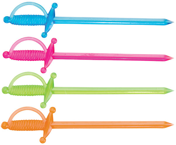 Picks, Plastic Sword, 500pcs/bag (20 Bag)-cityfoodequipment.com