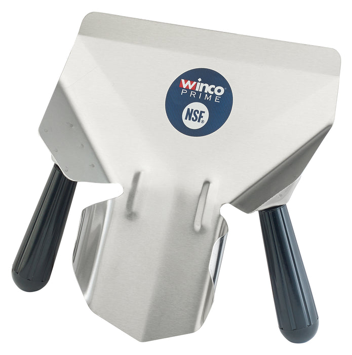 SS 18/8 French Fryer Bagger, Dual Handles, Black Handle. (12 Each)-cityfoodequipment.com