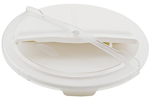 Rotating Lid for White Container, 10gln, NSF (6 Each)-cityfoodequipment.com