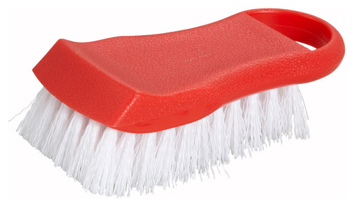 Cutting Board Brush, Red (12 Each)-cityfoodequipment.com
