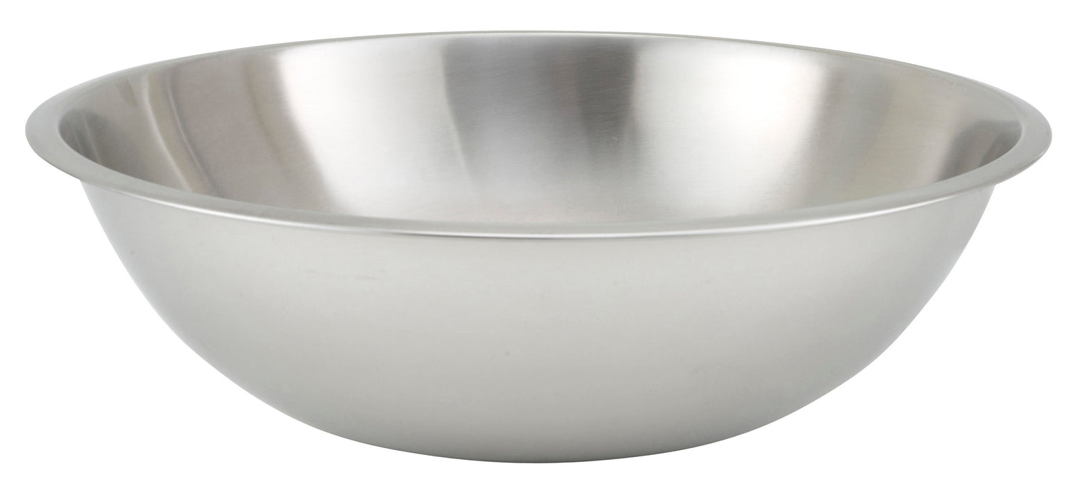 13qt Mixing Bowl, Shallow, Heavy-duty S/S,0.65mm (12 Each)-cityfoodequipment.com