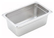Anti-jam Steam Pan, 1/4 Size, 4", 22 Ga S/S (12 Each)-cityfoodequipment.com