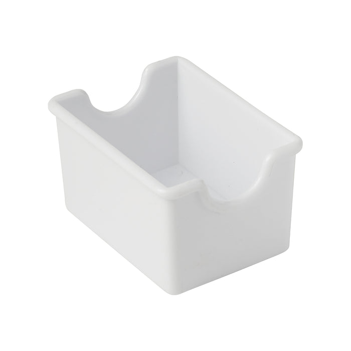 Sugar Packet Holder, Plastic, White (6 Dozen)-cityfoodequipment.com
