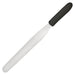Bakery Spatula, Black PP Hdl, 10" x 1-3/8" Blade (12 Each)-cityfoodequipment.com