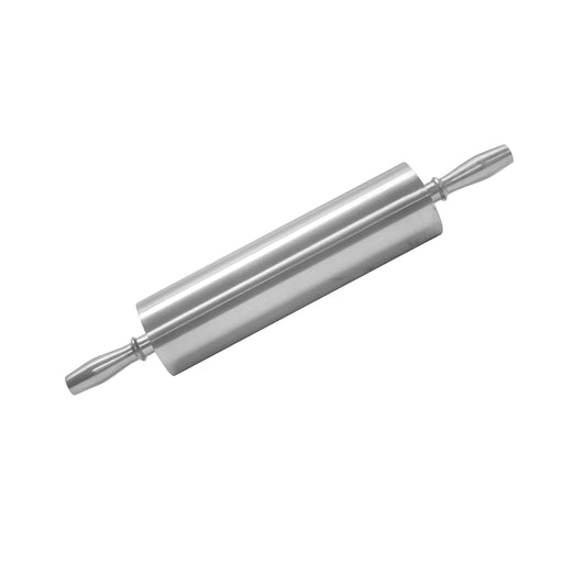 Thunder Group ALRNP018 18" Rolling Pin w/ 3 1/2" Barrel, Aluminum - 6, (each)-cityfoodequipment.com