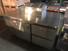Used Custom-Built 66" Refrigerated Prep Table with Cabinet and Drawers-cityfoodequipment.com