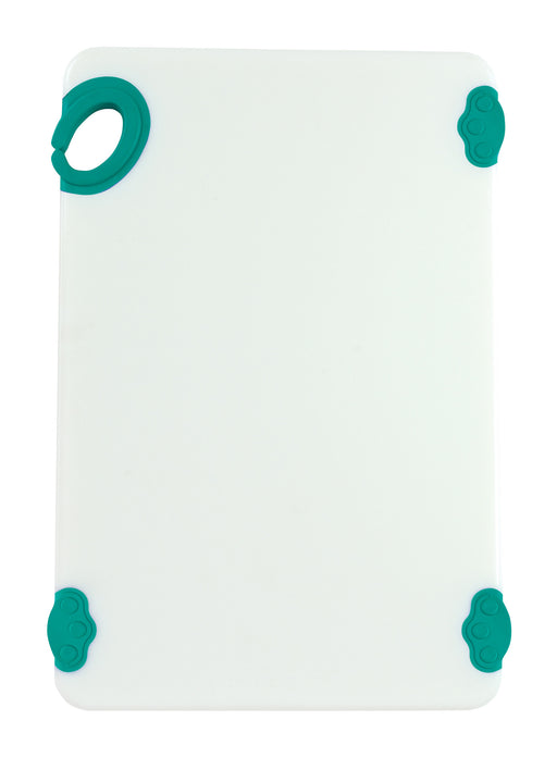 Cutting Board with Hook,12"x18"x1/2",Green (6 Each)-cityfoodequipment.com