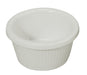 2oz Fluted Ramekins, White (8 Dozen)-cityfoodequipment.com