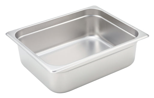 Anti-jam Steam Pan, Half-size, 4", 22 Ga S/S (6 Each)-cityfoodequipment.com