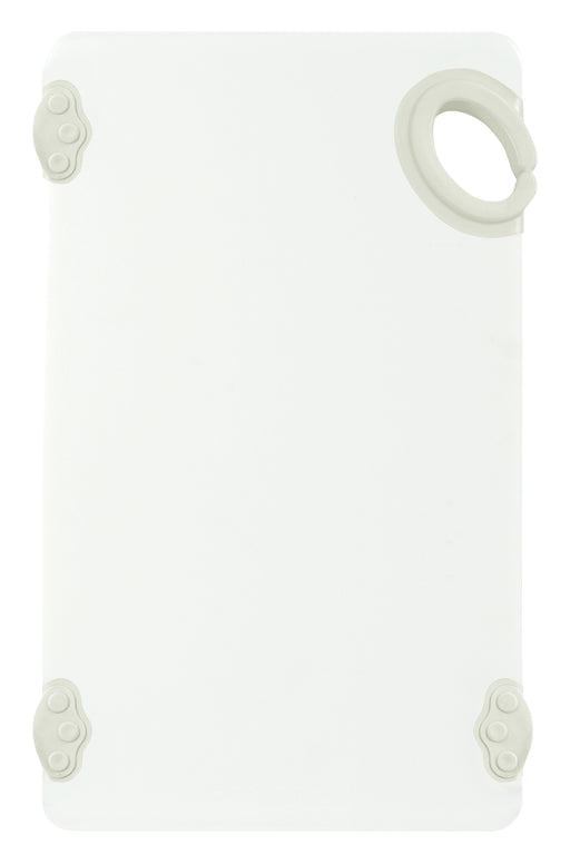 Cutting Board with Hook,6"x10"x1/2",White (20 Each)-cityfoodequipment.com
