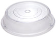 12" Clear Round Plate Cover, 2-1/2"H, Stackable, PC (12 Each)-cityfoodequipment.com
