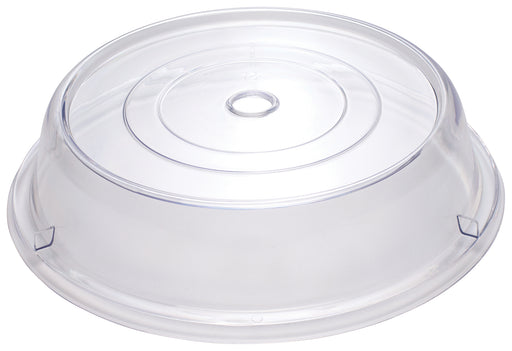12" Clear Round Plate Cover, 2-1/2"H, Stackable, PC (12 Each)-cityfoodequipment.com