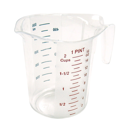 1pt Measuring Cup, PC, Color Graduations (6 Each)-cityfoodequipment.com