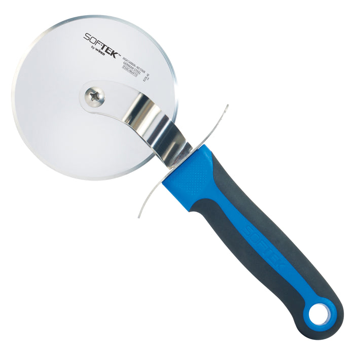 Large Pizza Cutter, 4" Wheel Blade, Softek Hdl, NSF (6 Each)-cityfoodequipment.com