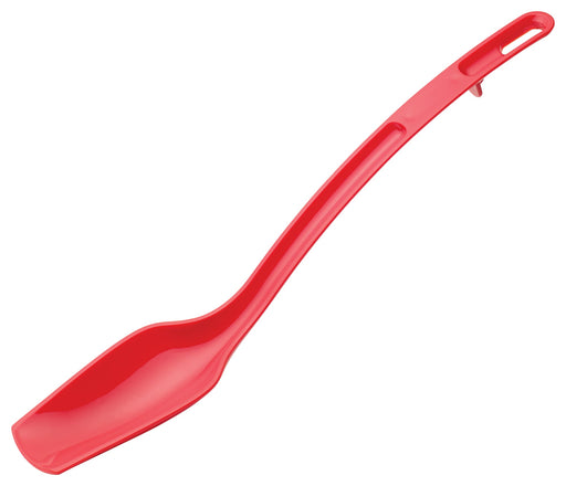 10" Buffet Spoon, 3/4oz, Red, PC, Curve (12 Each)-cityfoodequipment.com