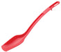 10" Buffet Spoon, 3/4oz, Red, PC, Curve (12 Each)-cityfoodequipment.com