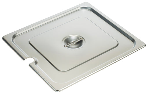 S/S Steam Pan Cover, 2/3 Size, Slotted (12 Each)-cityfoodequipment.com