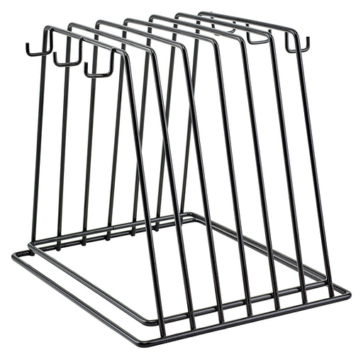 Cutting Board Rack, 6 Slots, Vinyl Coated (10 Each)-cityfoodequipment.com