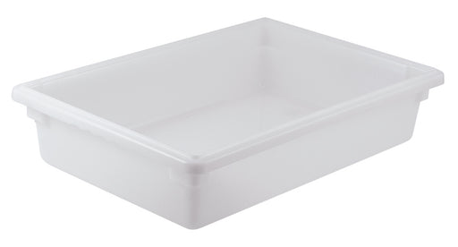 Food Storage Box, 18" x 26" x 6", White, PP (6 Each)-cityfoodequipment.com