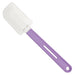 10-1/2" Silicone Scraper, Flat Blade, Heat Resistant, Purple (12 Each)-cityfoodequipment.com