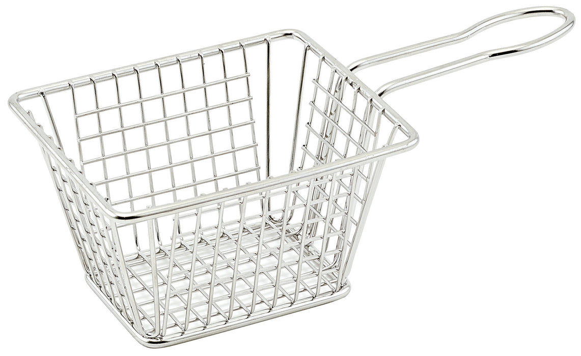 Mini Fry Basket - Rectangular, 5"x4"x4" (12 Each)-cityfoodequipment.com