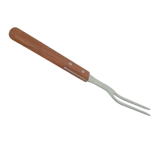 Thunder Group SLTWPF013 13" Pot Fork w/ Wood Handle, Stainless Steel - 12, (each)-cityfoodequipment.com